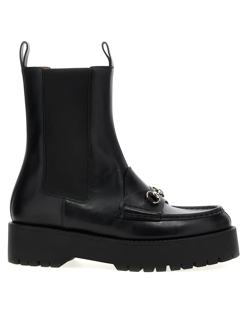 Gucci Morsetto' Stiefeletten Black