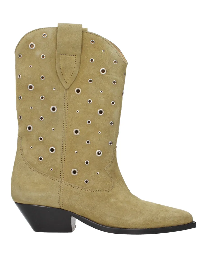 Isabel Marant Damens Beige Wildlederstiefel -
