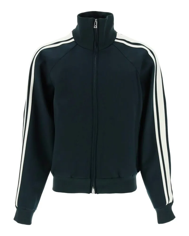 Bottega Veneta Jacke mit hohem Kragen Grün