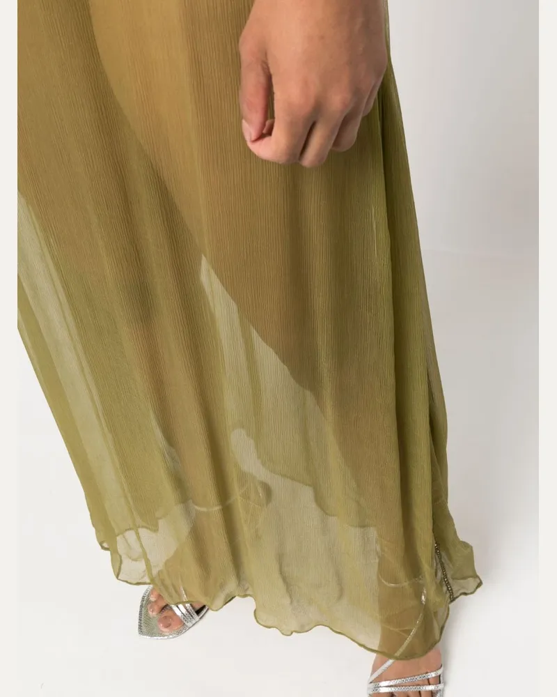Isa Boulder Spitzenkrepp Crepe Long Kleid 