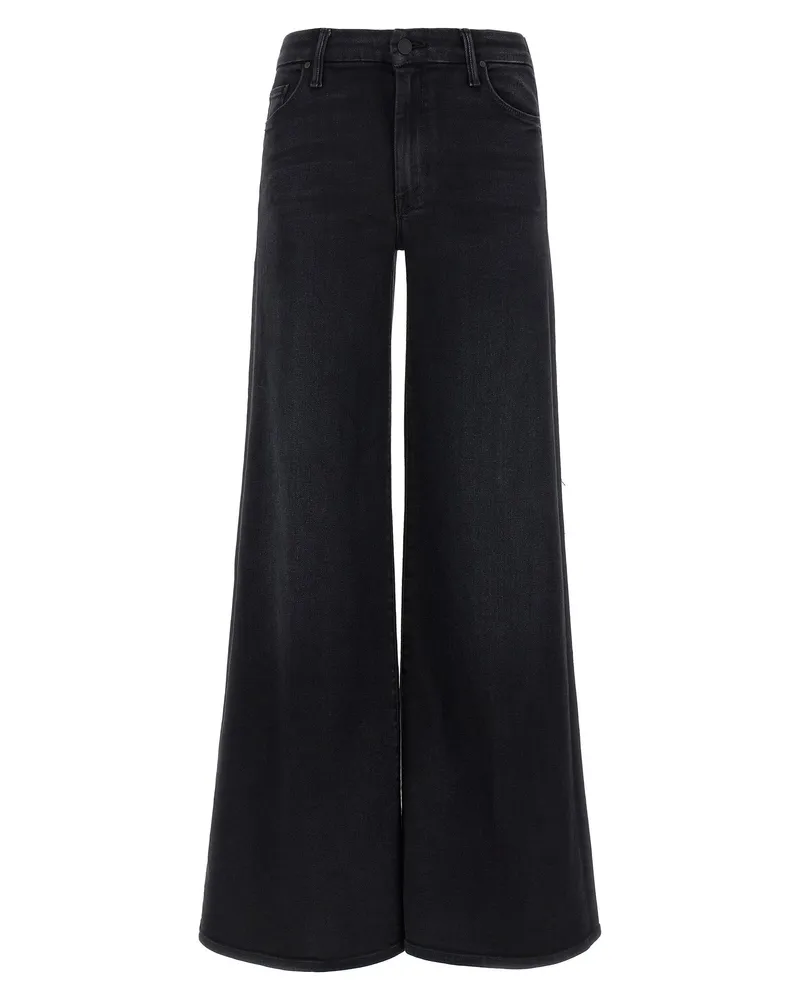 Mother Mutter 'The Roller Sneak' Jeans Black