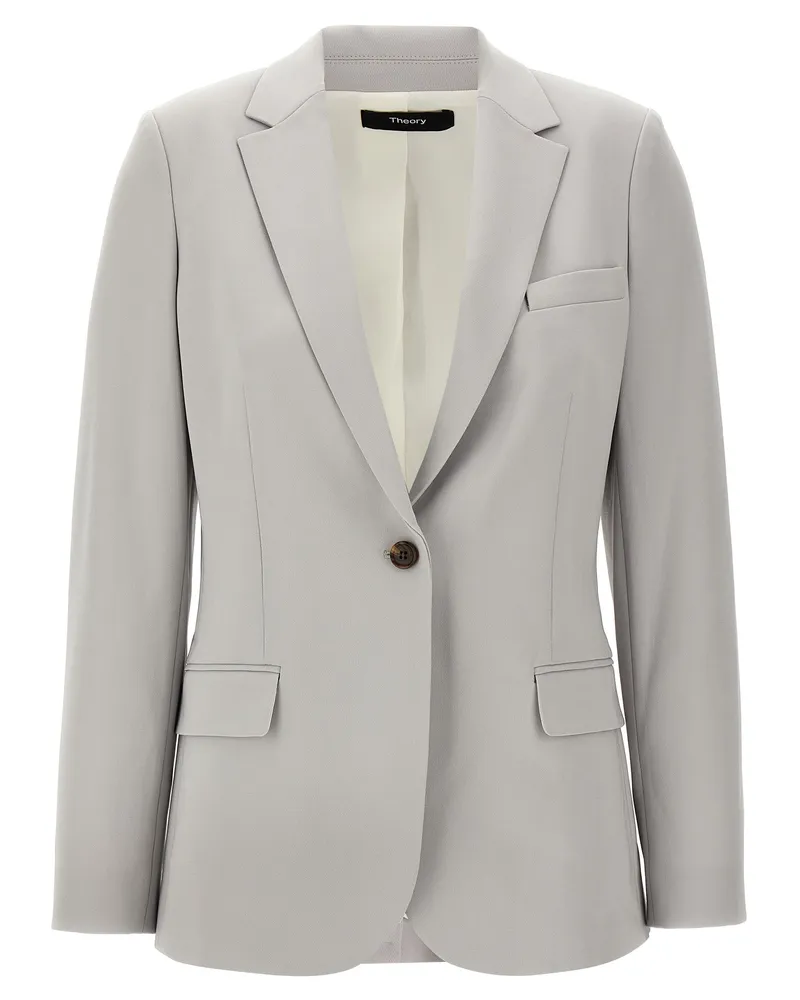 Theory Theorie Blazer 'Grundnahrungsmittel Gray