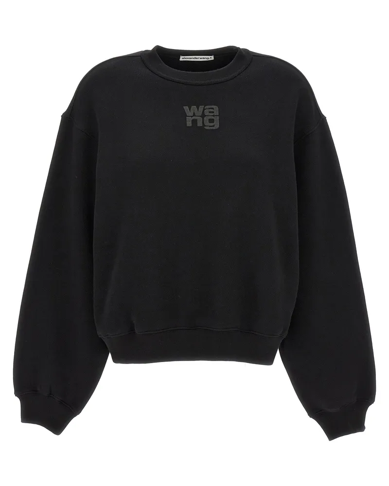 Alexander Wang T von Alexander Wang 'Essential Terry' Sweatshirt Black