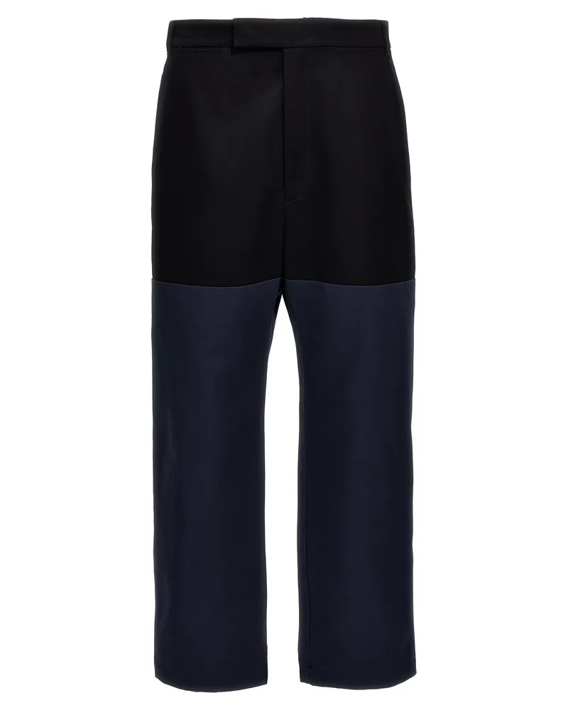 Thom Browne unkonstruierte Combo' Hosen Blue