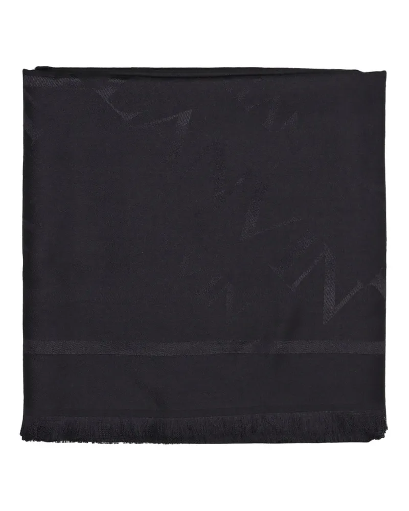 Lanvin Schals schwarz Black