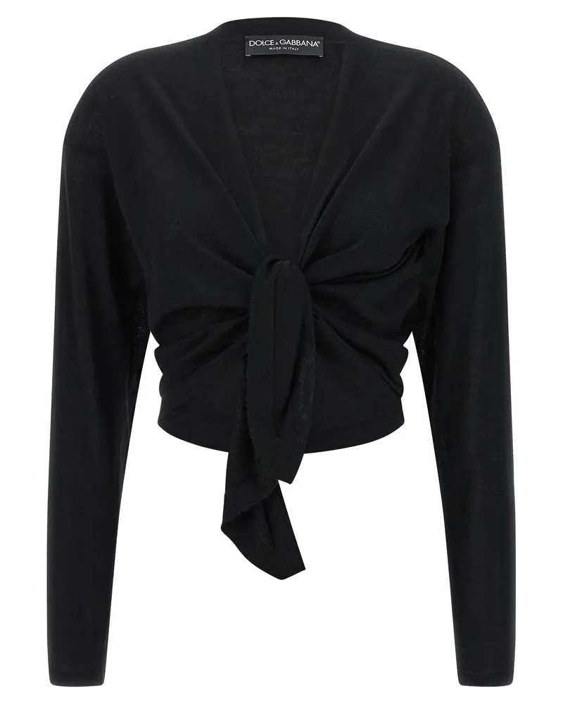 Dolce & Gabbana Cashmere Cardigan Black