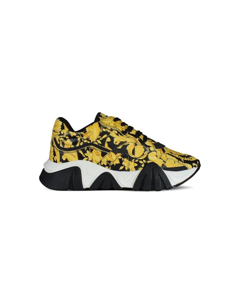 Versace Squalo Sneakers Yellow