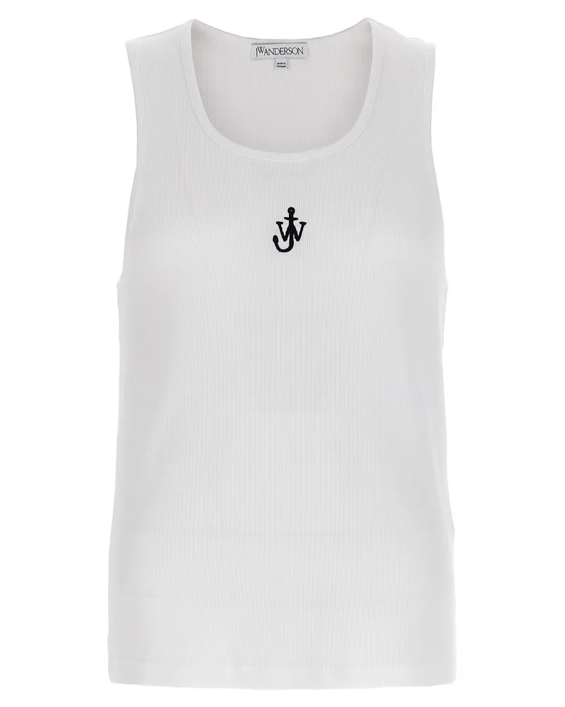 J.W.Anderson J.W.VERSONSON 'Ankerstickerei' Top White