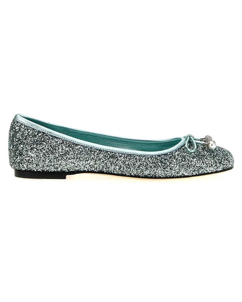 Jimmy Choo Elme' Ballet Flats Green