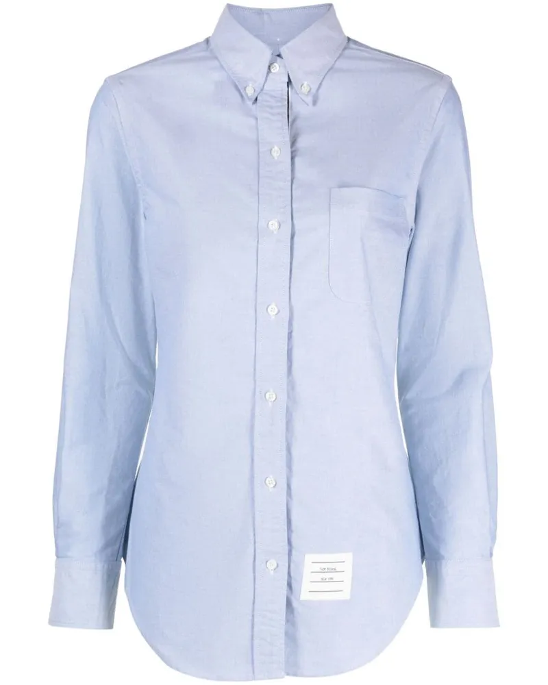 Thom Browne Baumwollhemd Clear