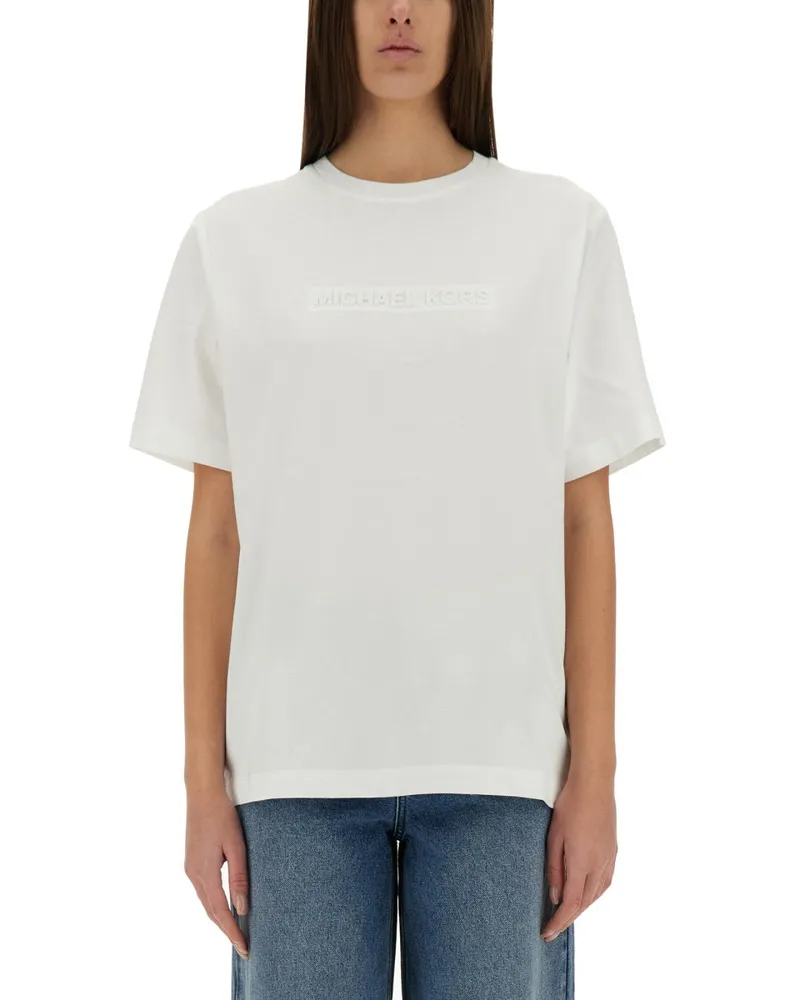 Michael Kors Michael von Michael Kors Cotton T -Shirt White
