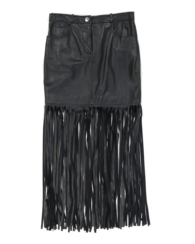 Moschino Lederrock Black