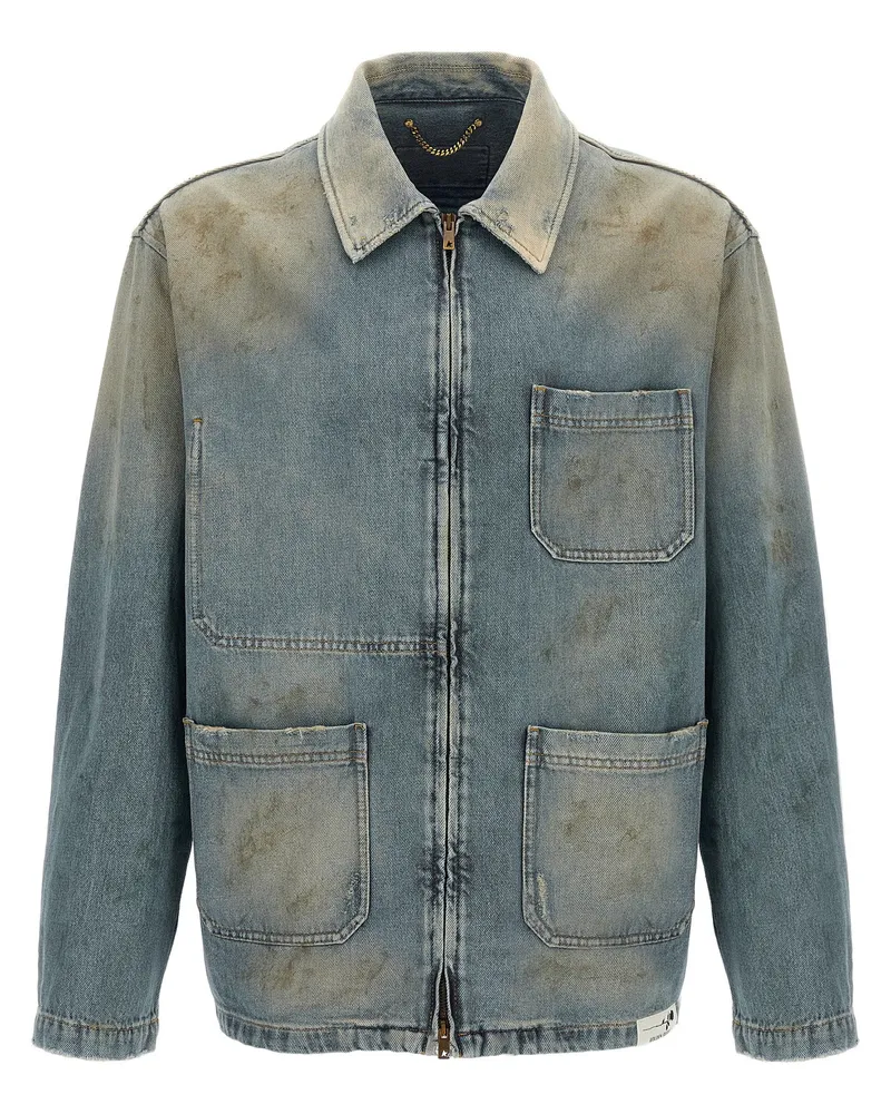 Golden Goose Golden Gans 'Mackenzie' Jeansjacke Blue