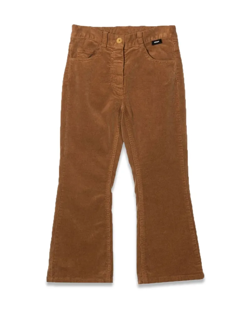 ASPESI breite Bodenhose Brown