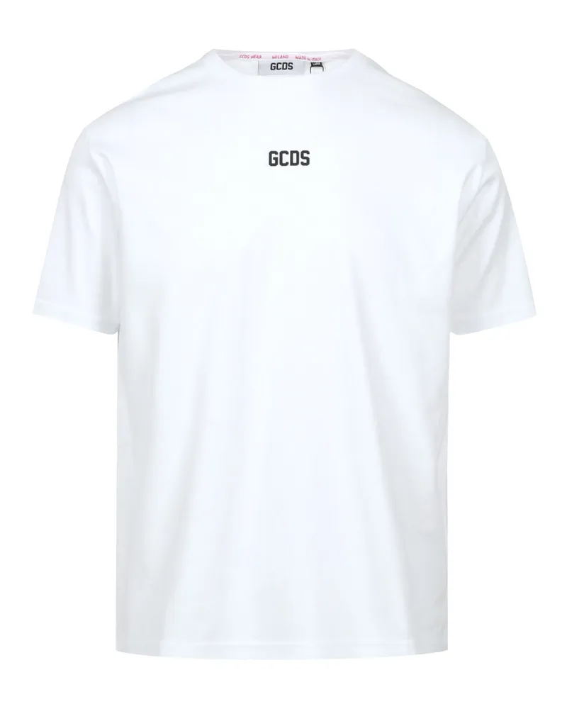 GCDS T -Shirts und Polos weiß White