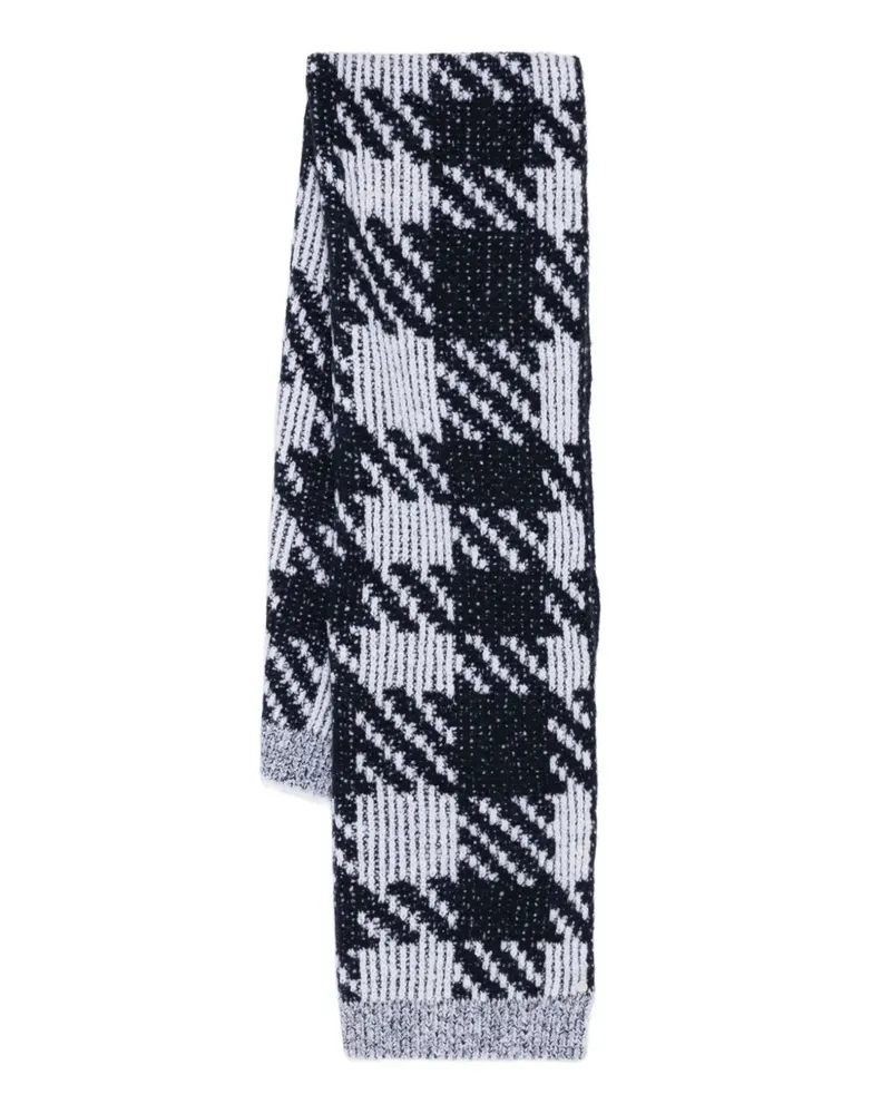 Dries van Noten Trocknet Van Noten Magenta 2726 M.K. Schal Weiß White