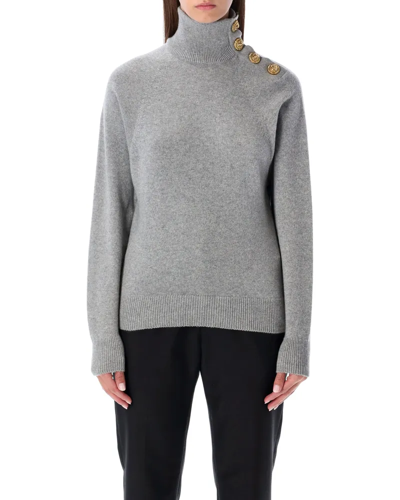 Balmain Sweatern grau Grey