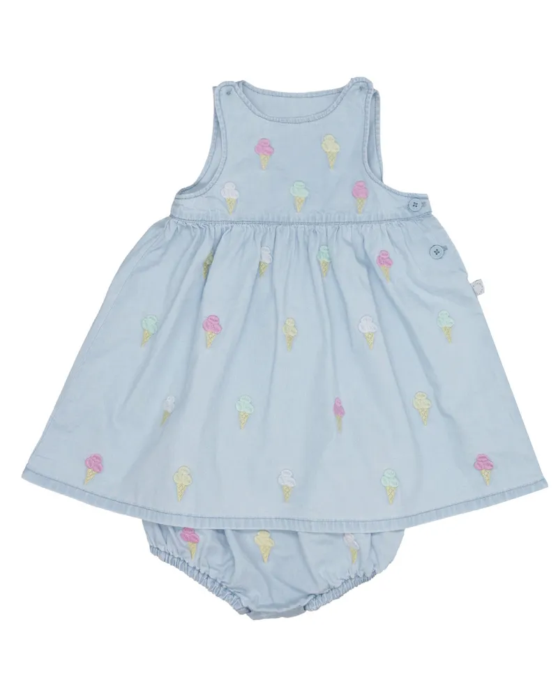 Stella McCartney Kids Kleider kleider hellblau Light