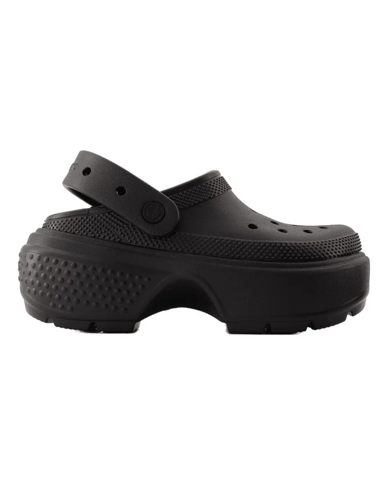 Crocs Stampfen Sandalen  Synthetic Black Black