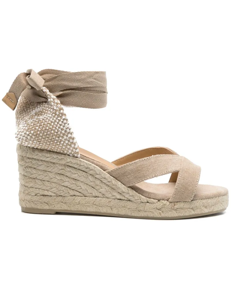 Castañer Bailey Canvas Espadrilles Beige