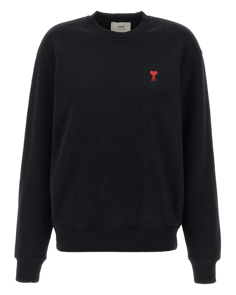 AMI Paris Ami de Coeur' Sweatshirt Black