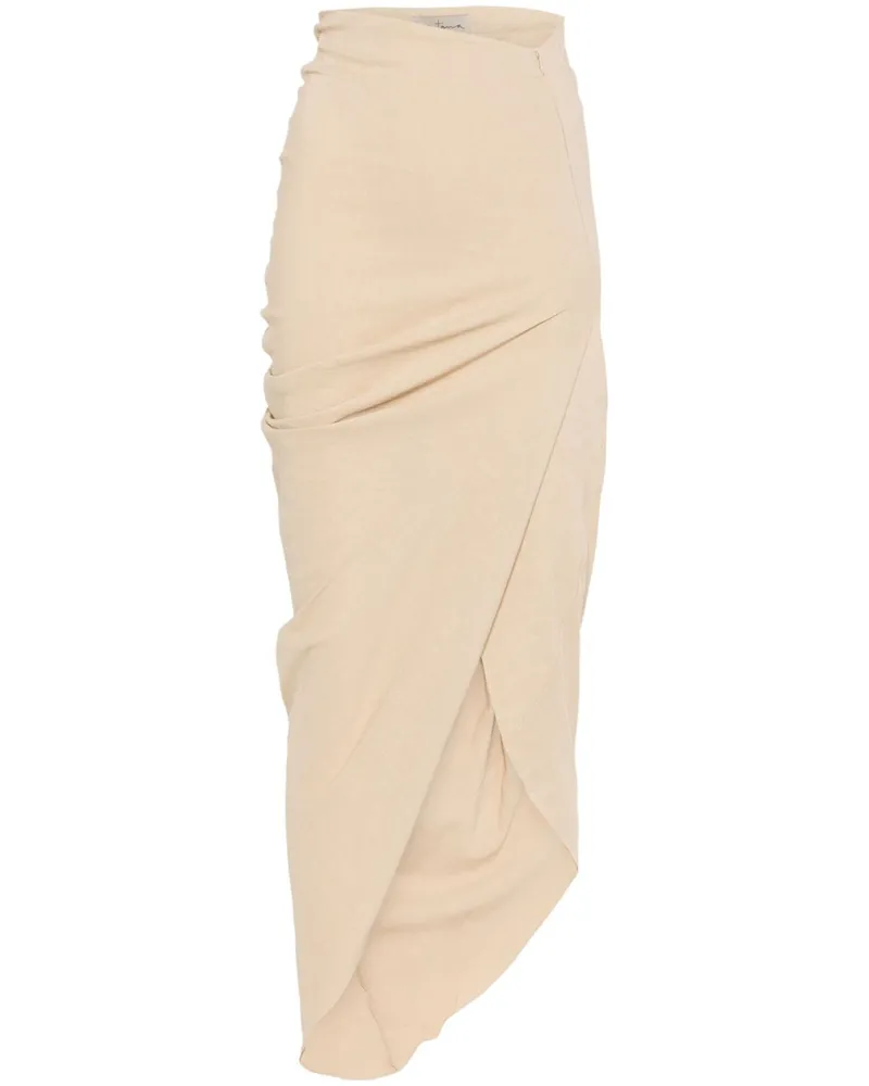 Cortana Milbe langer Rock Beige