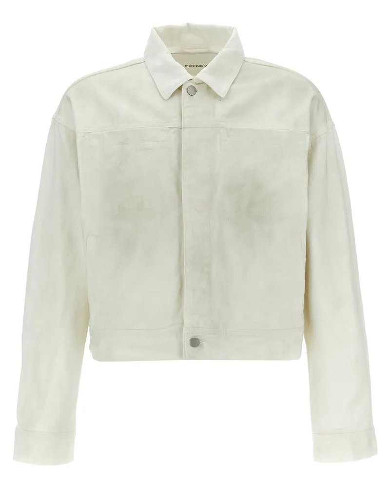 Entire Studios Ganze Studios 'Edelstein' Jacke White
