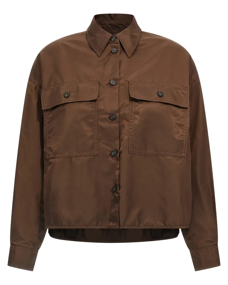 Max Mara Wochenende Max Mara 'Vivetta' Shirt Brown