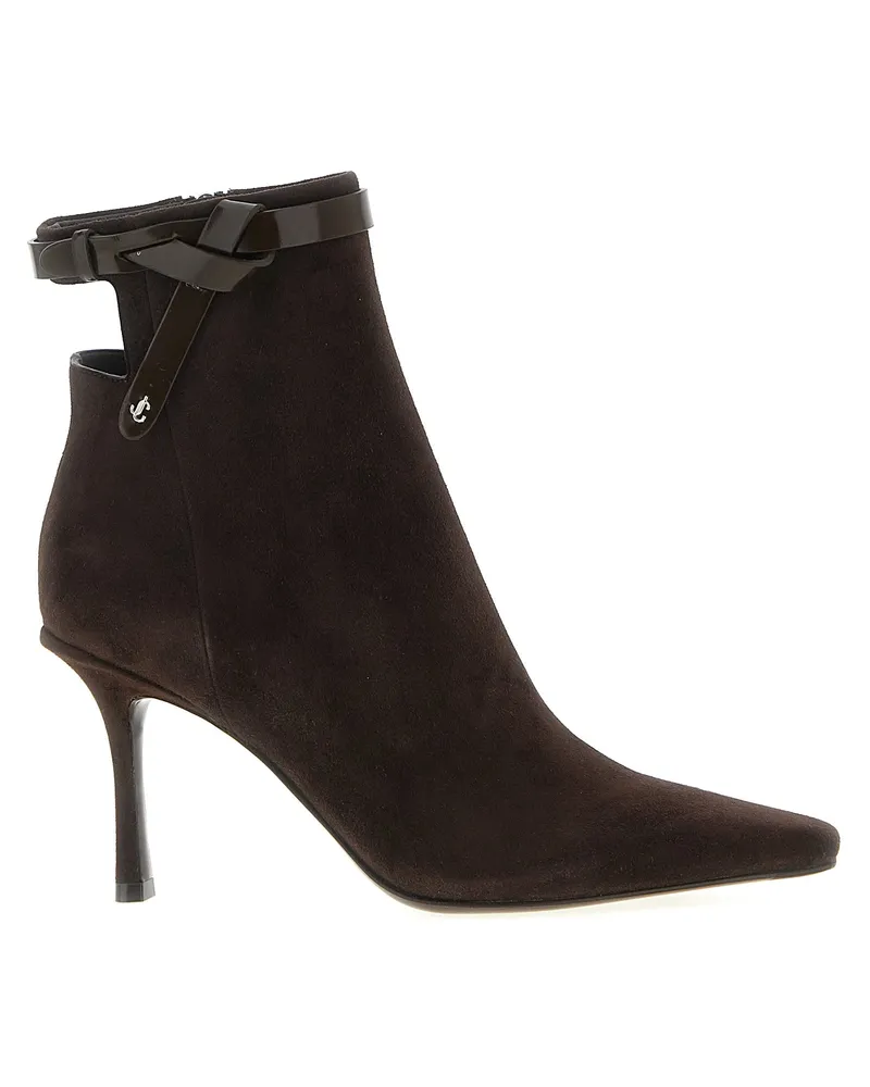 Jimmy Choo Camie' Knöchelstiefel Brown