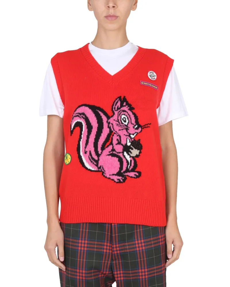 CORMIO Nicole" Weste Red