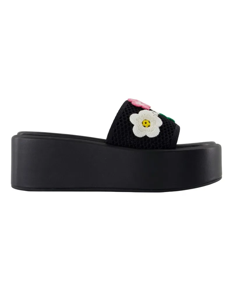 Marc Jacobs Die Plattform Sandalen  Synthetic Schwarz Black