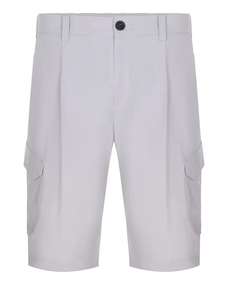 Herno Bermuda  aus Polyester Grey