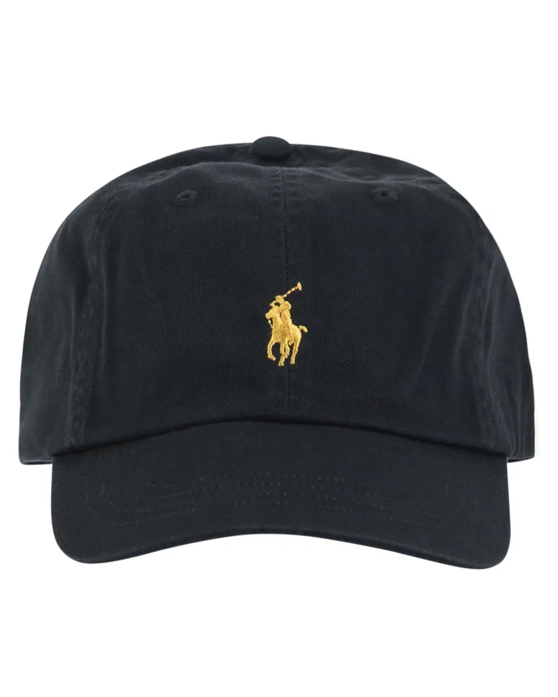Ralph Lauren Baseballkappe aus Baumwolle Black