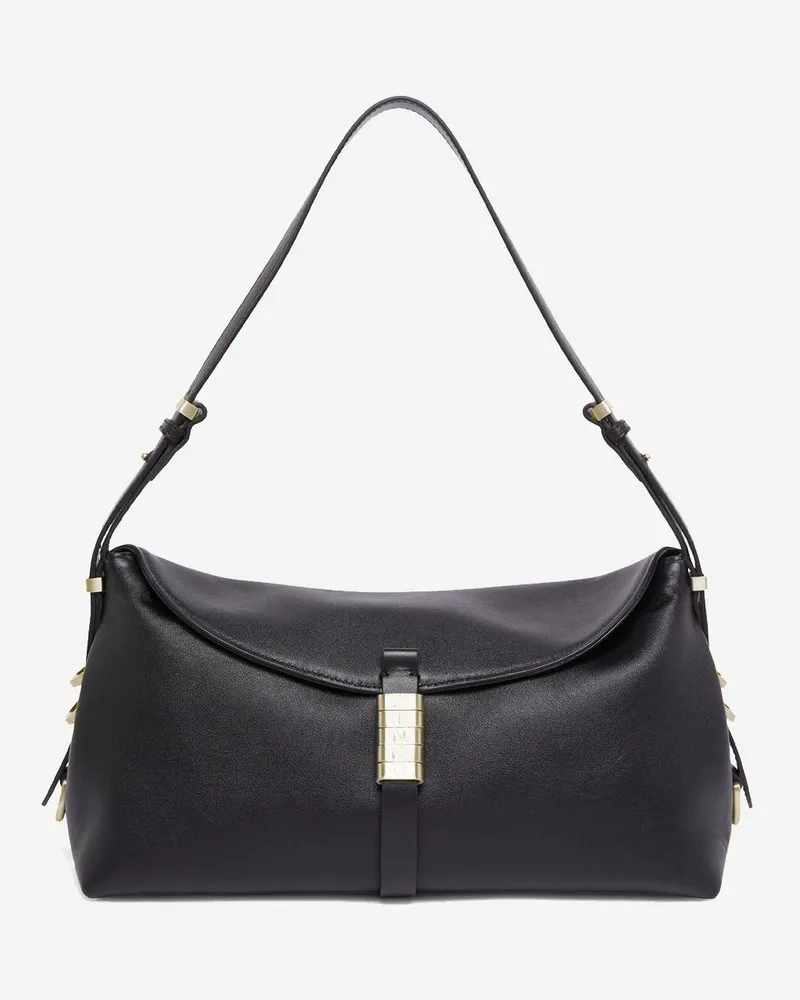 Pinko Sattle Bag Baguette Umhängetasche Black