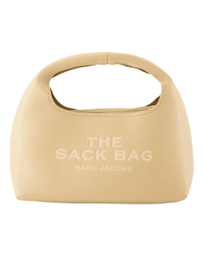 Marc Jacobs Der Mini -Sack -Geldbeutel  Leder braun Braun