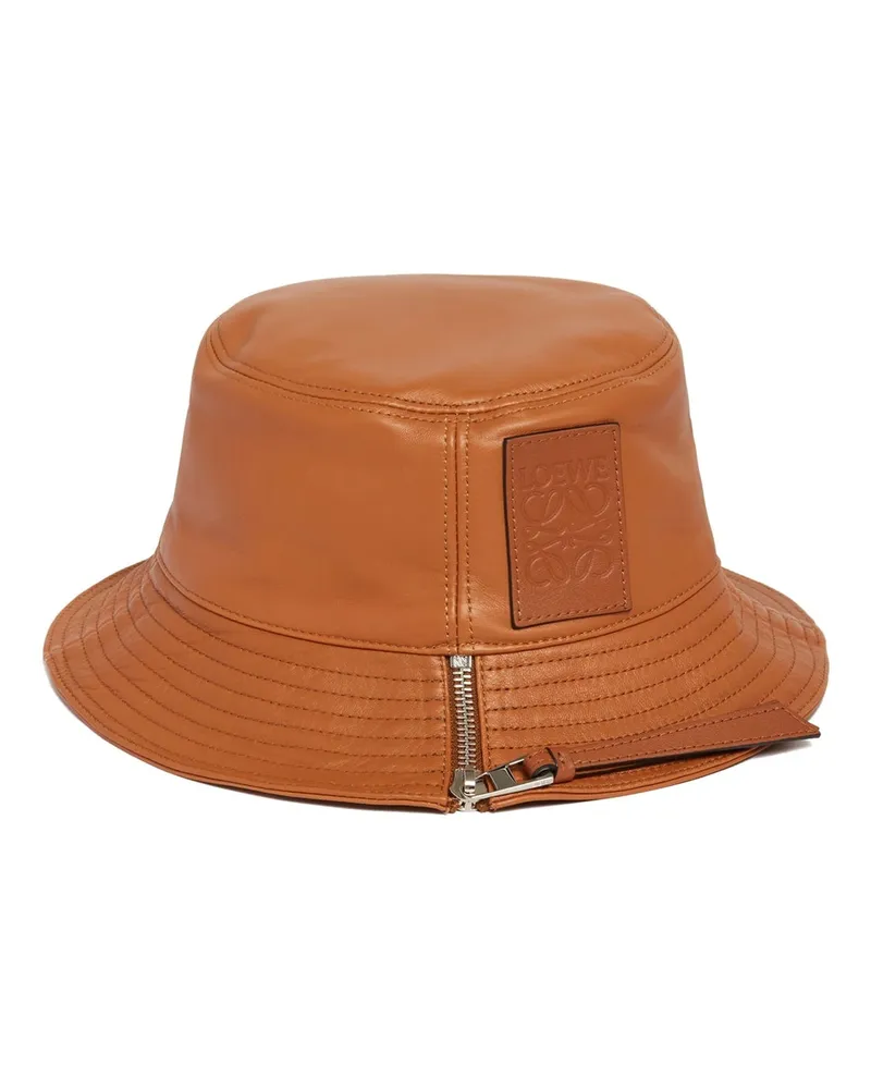 Loewe Lederfischerhut Brown