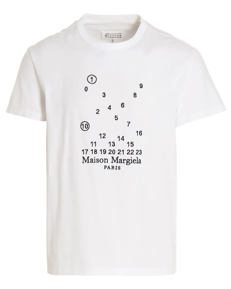 Maison Margiela Logo Stickhemd White