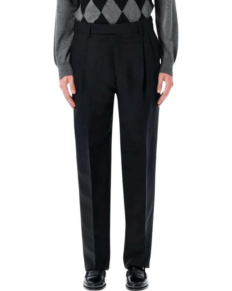 Ferragamo Hose Schwarz Black