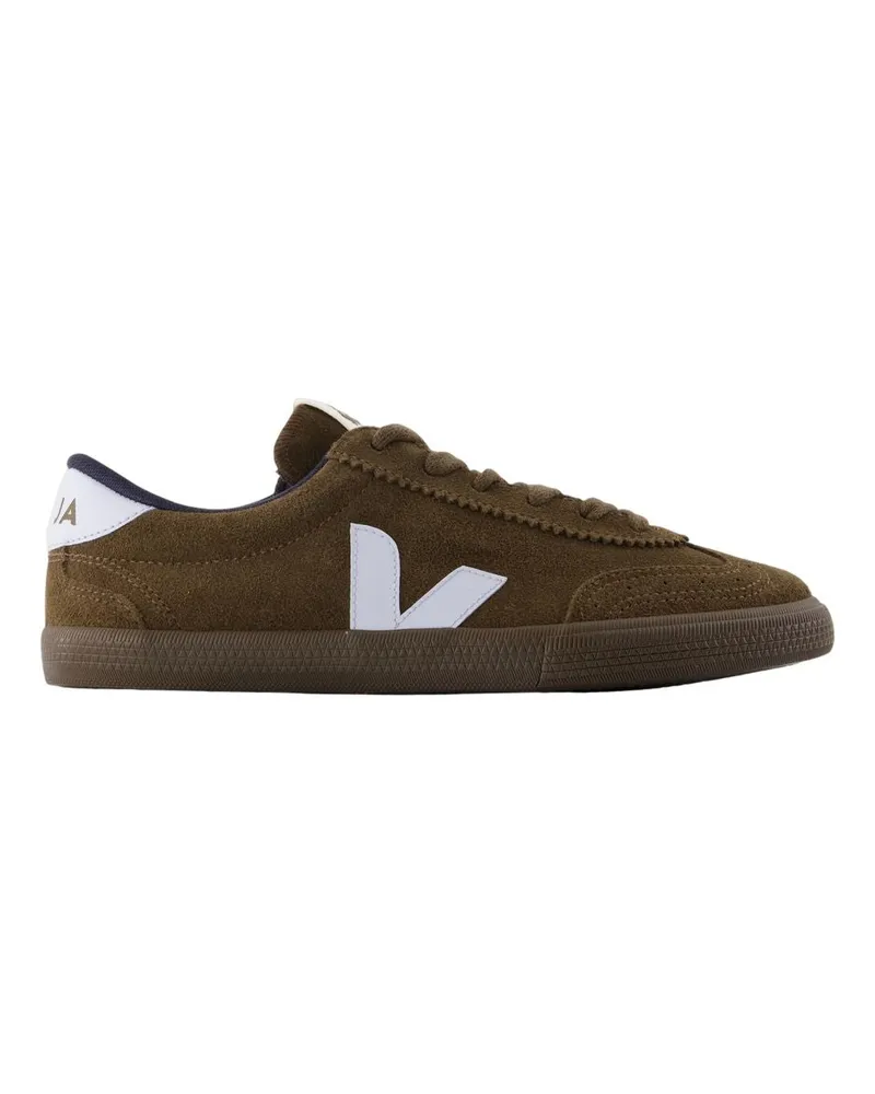 VEJA Volley -Turnschuhe  Lederbraun Brown