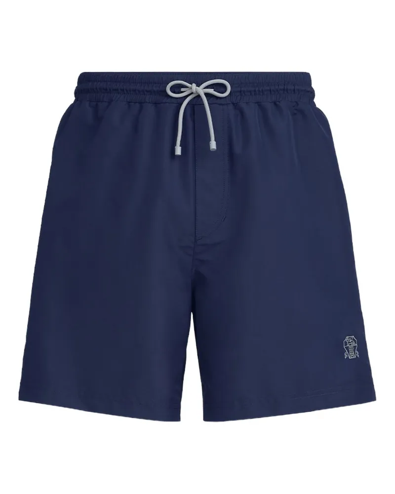 Brunello Cucinelli Badeshorts Blue