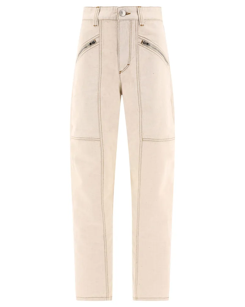 Isabel Marant Fanny Jeans Beige