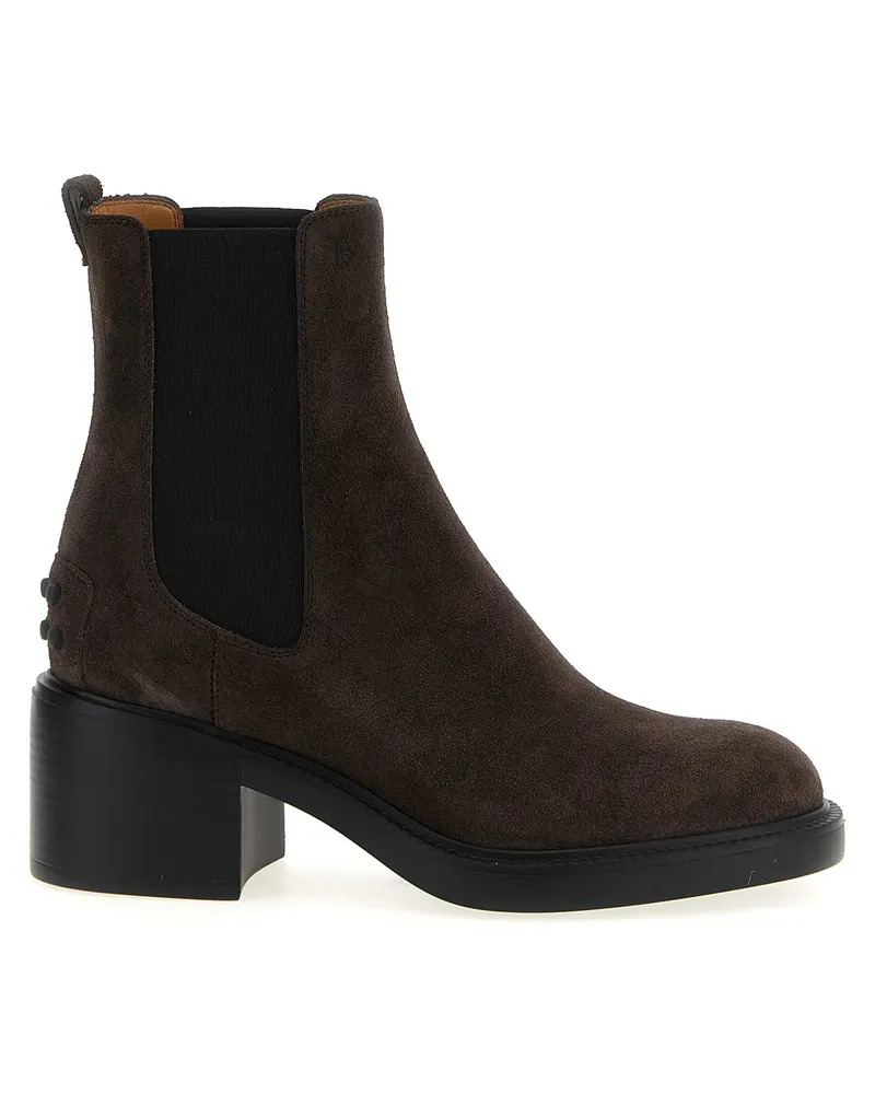 TOD'S Tod 's 'Gomma T60' Knöchelstiefel Brown
