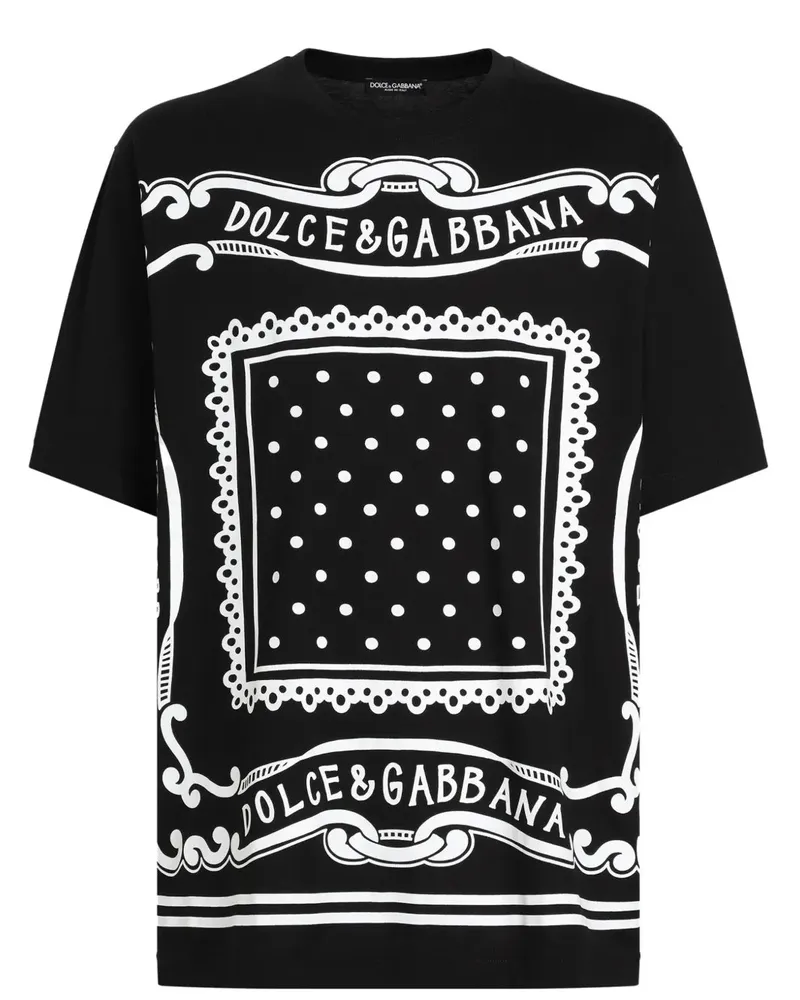 Dolce & Gabbana T -Shirt mit Druck N0000