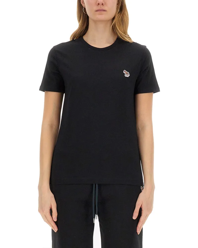 Paul Smith PS von Paul Smith "Zebra" T -Shirt Black