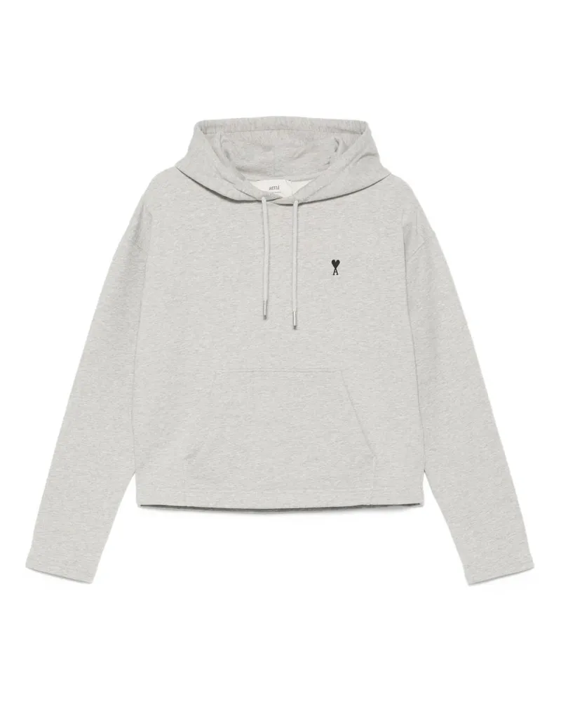 AMI Paris Ami de Coeur Baumwollhodie Light