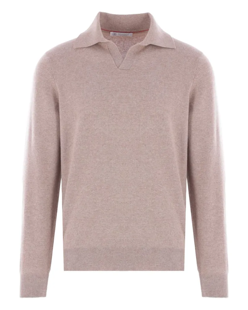 Brunello Cucinelli T -Shirts und Polos braun Brown