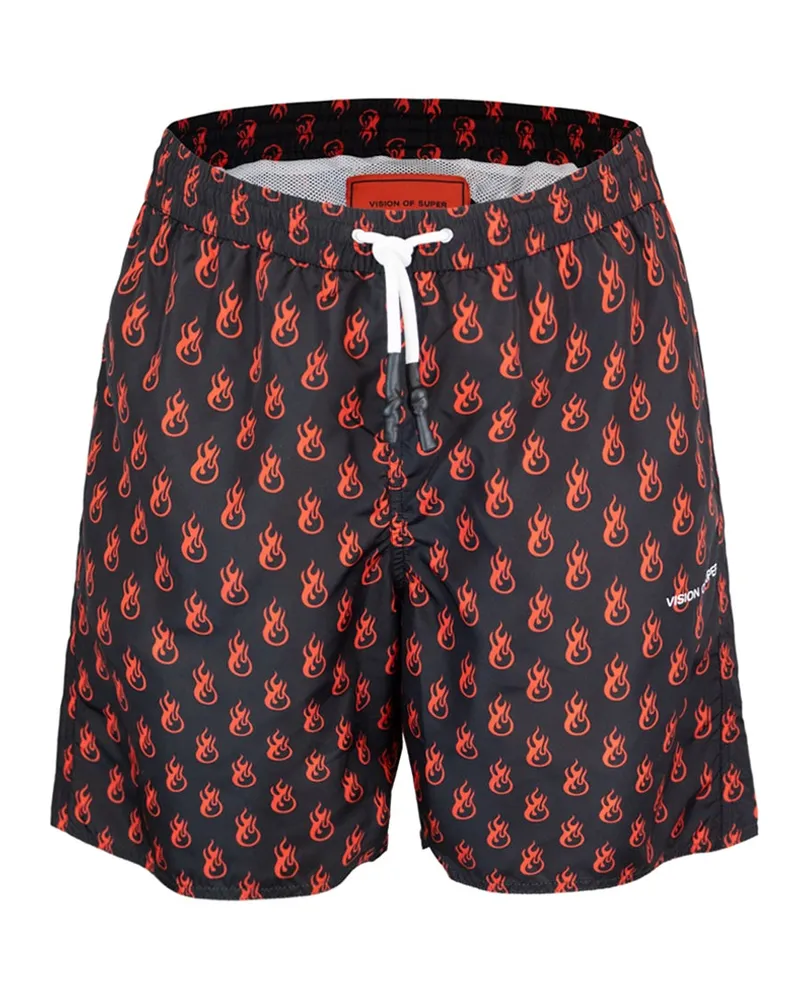 Vision Of Super Vision von Super Kostüm Ikonica Fiamma Rossa Black