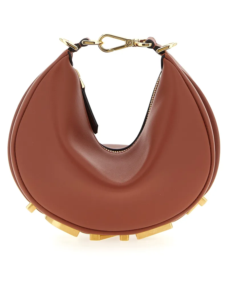 Fendi Fendigraphy“ Mini-Handtasche Brown
