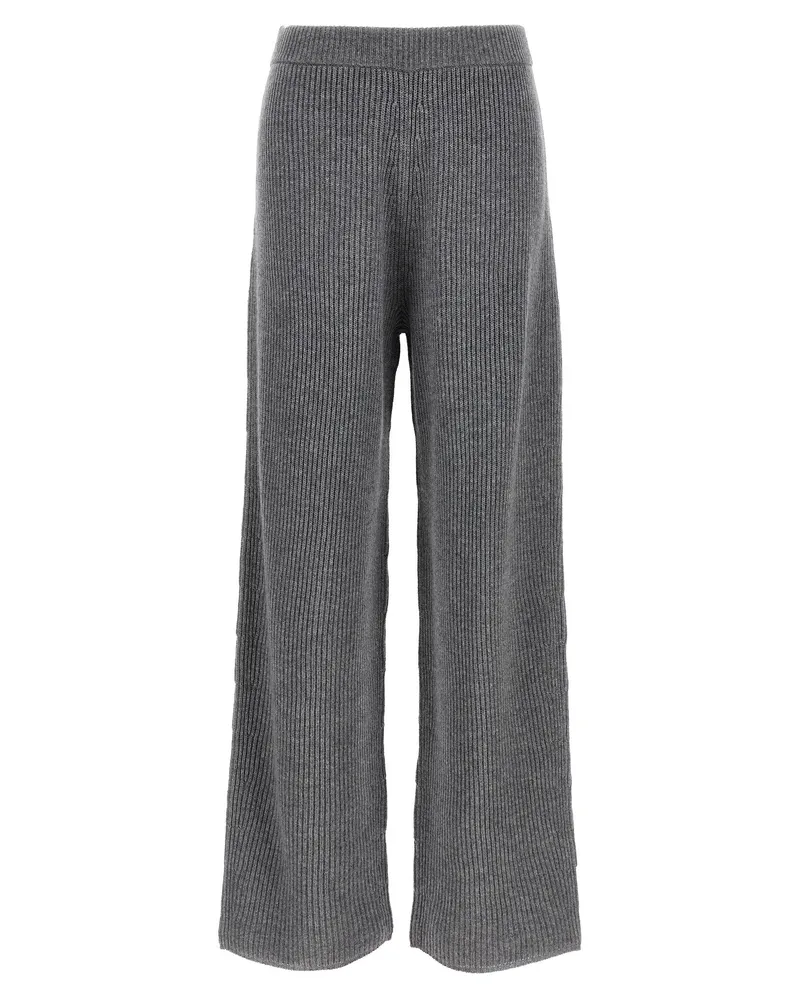 SPORTMAX Sella' Hosen Gray