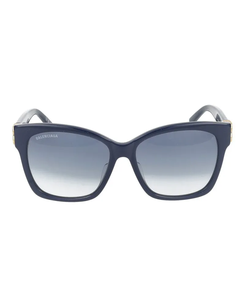 Balenciaga Sonnenbrille  BB0102 SA 005 Blau Gold Blau /16 /145 005